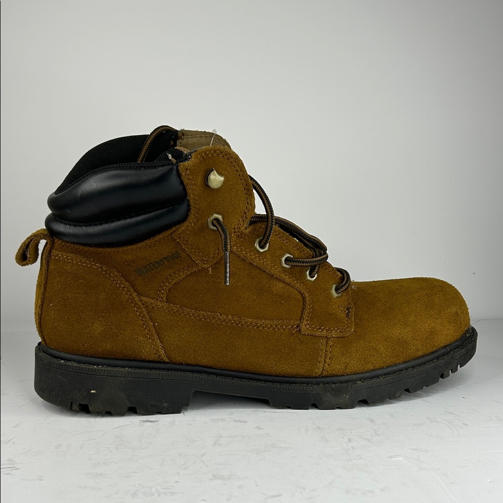 Brahma Tan Suede Men's Boots